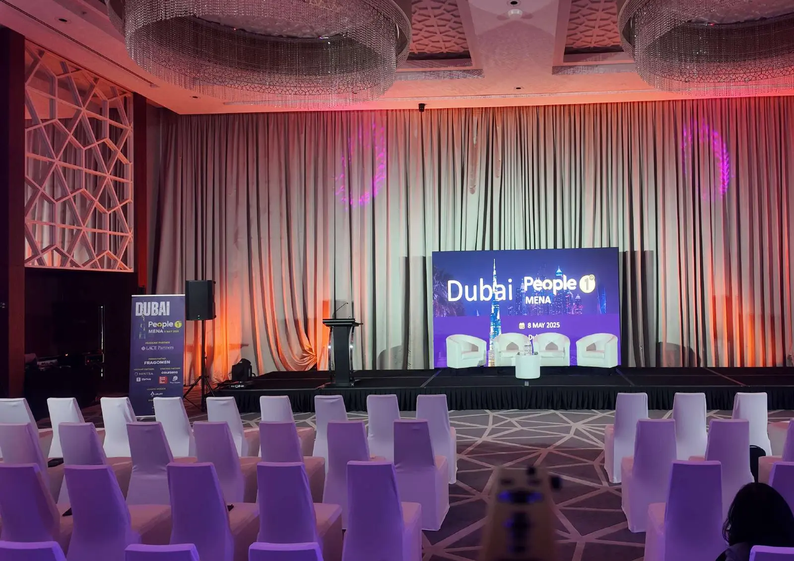 Event production company in Dubai providing stage, LED, sound and lighting