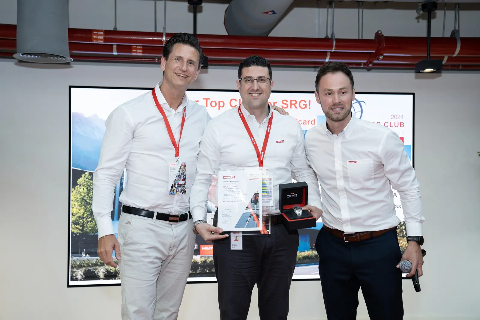 Hilti corporate recognition and awards event
