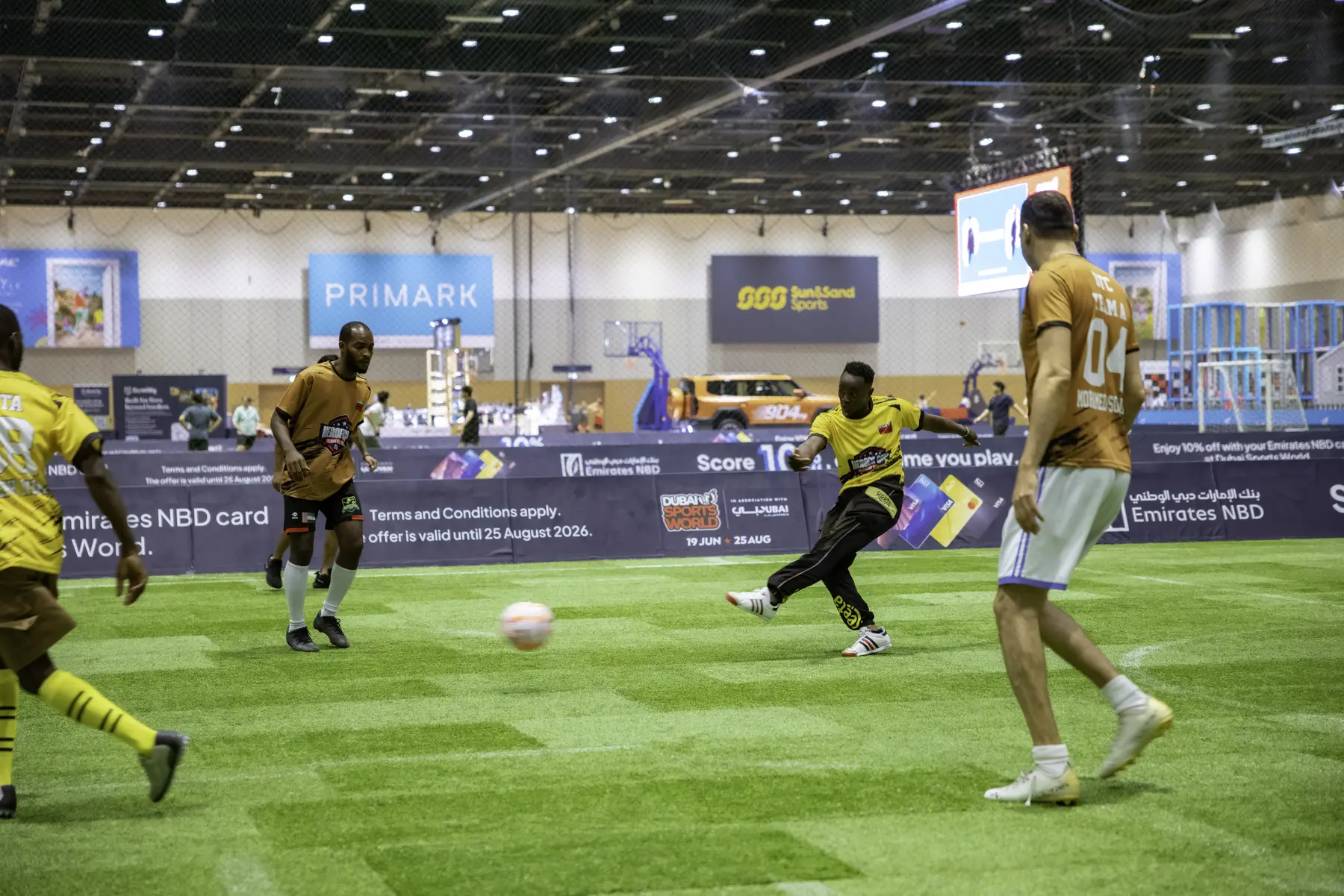 Keeta sports activation with a branded football match