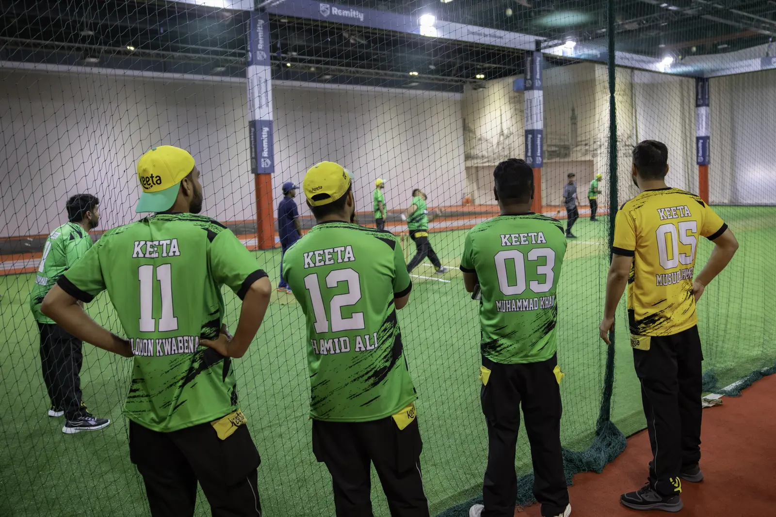 Keeta branded teams supported by Zarak Events on-ground operations